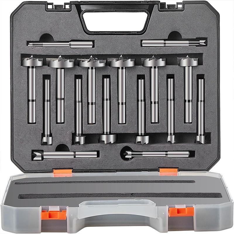 3-in-1 Anti-Slip Hex Shank Wood Hole Saw Kit