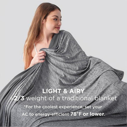 Cool Lightweight Solid Color Thin Blanket