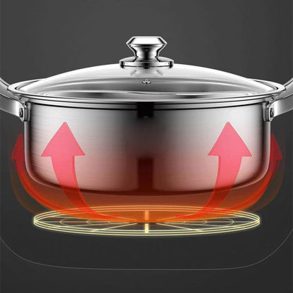 Thickened Stainless Steel Dual Flavor Hot Pot