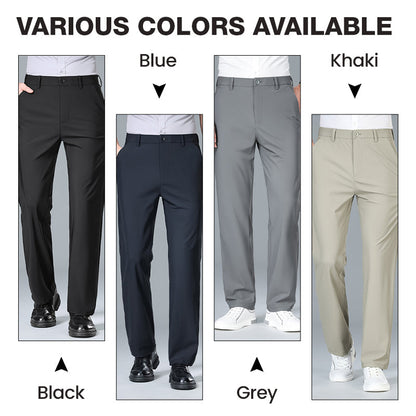 Men's Summer Breathable Stretch Straight Leg Pants