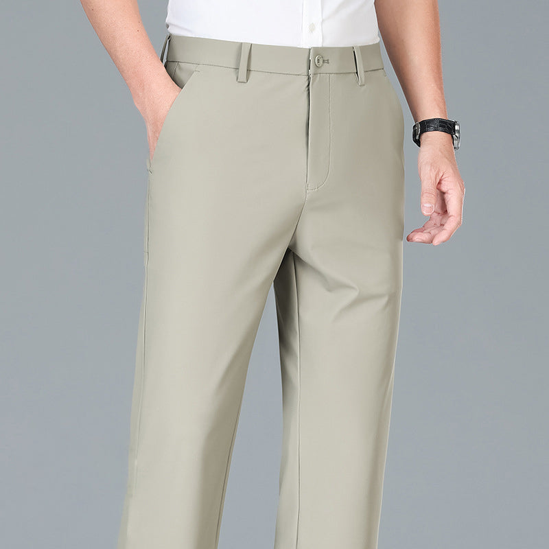 Men's Summer Breathable Stretch Straight Leg Pants