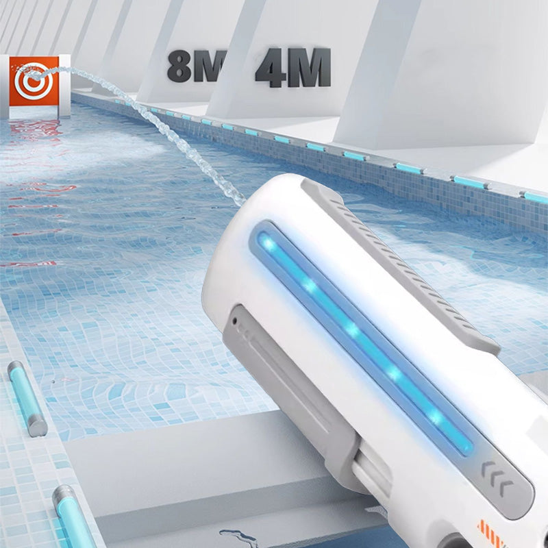 🎉Happy summer🔆Long-Range Electric Water Blaster with LED for Kids Adults