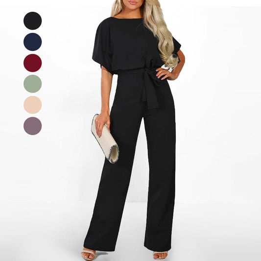 Women’s High Waist Wide Leg Jumpsuit