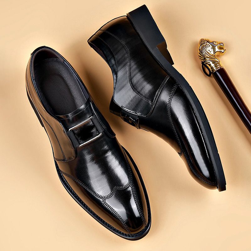 2025 new men's leather sports shoes