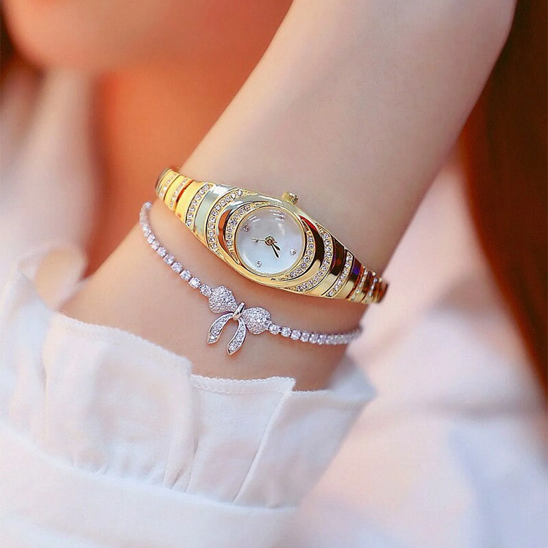 ⏳Time-limited Special 50% OFF💎Women’s Rhinestone Bracelet Watch⌚