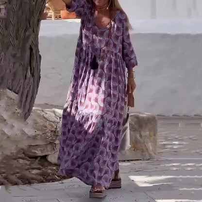 Women's Plus Size Casual Flowy Dress