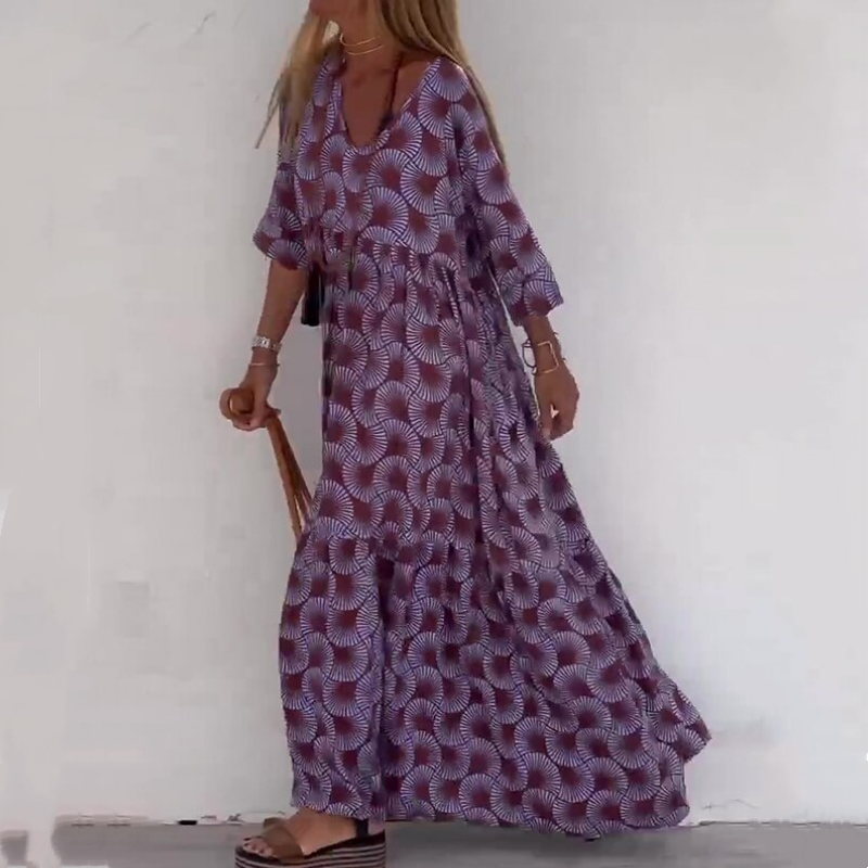 Women's Plus Size Casual Flowy Dress