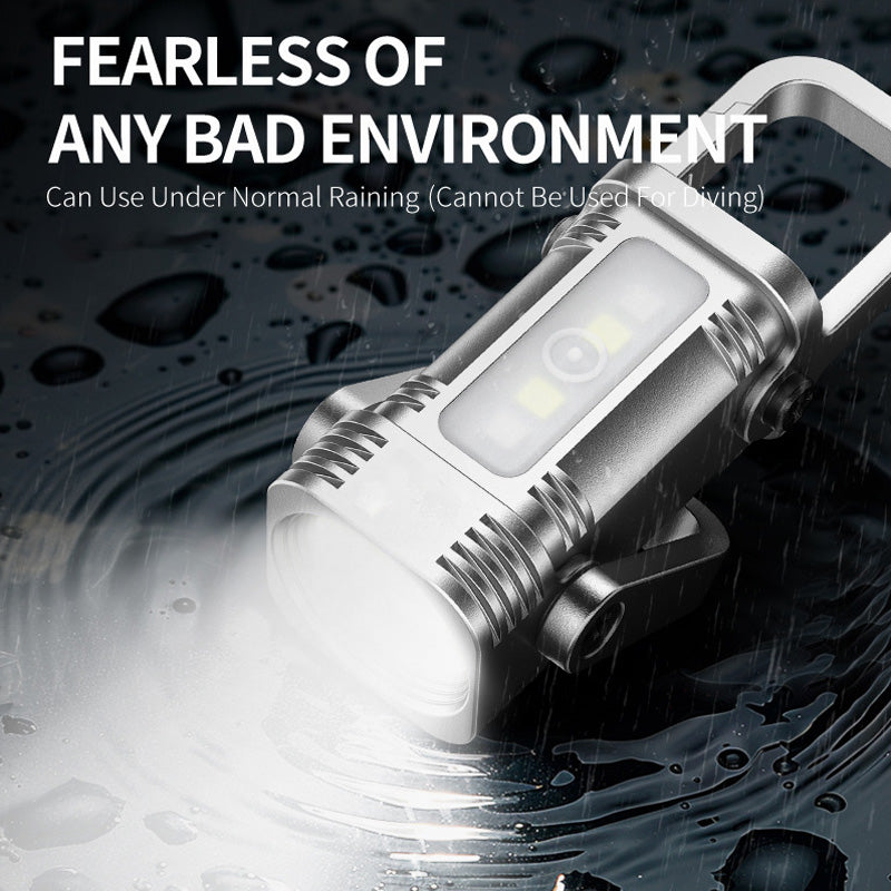 🔦55% Discount🔥Portable Rechargeable Bright Keychain Flashlight