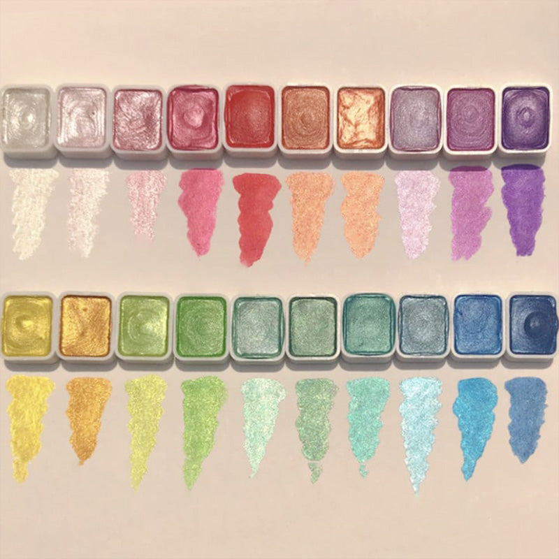 🔥Last Day Promotion 50%OFF🎨20 Colors Watercolor Painting Set