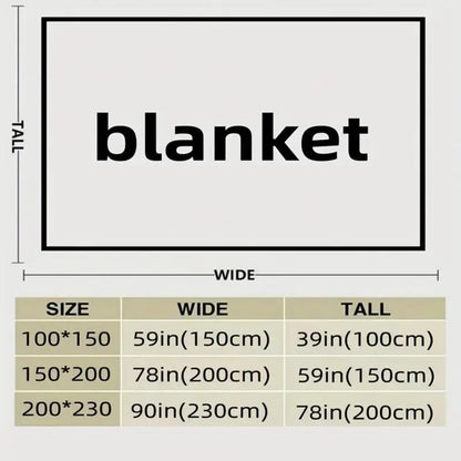 🍂Autumn Sale - 50% Off!🛏️Thickened Rabbit Plush&Milk Velvet Cover Blanket🫧Wrap up in Ultimate Comfort