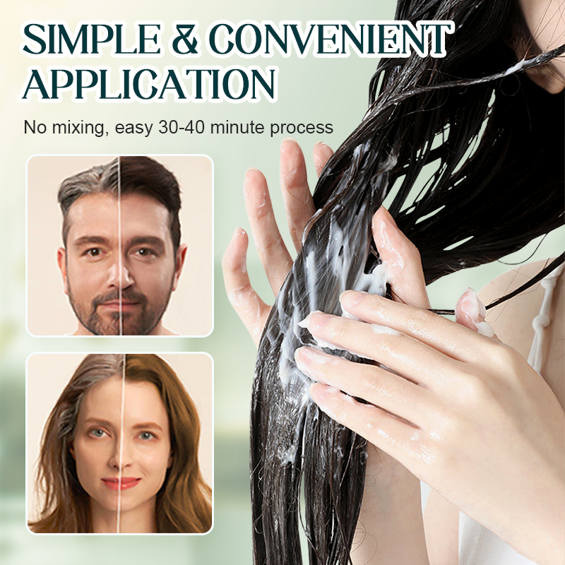 🔥HOT SALE 50% OFF🎁✨Mild Formula Long Lasting Hair Dye Set - Buy 3 Get 1 Free🎁