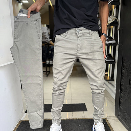 💥Men’s Slim-Fit Casual Solid Color Pants