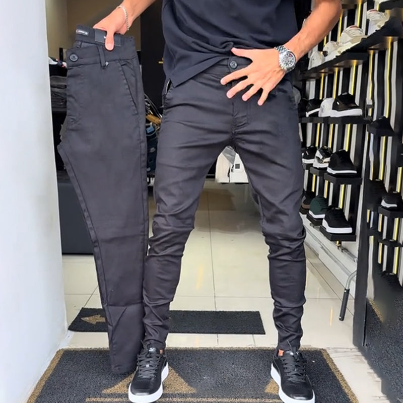 💥Men’s Slim-Fit Casual Solid Color Pants