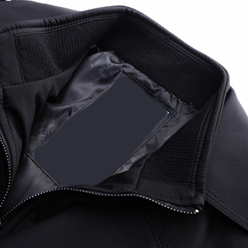 Men's Classic Mid-Length Double-Layer Coat