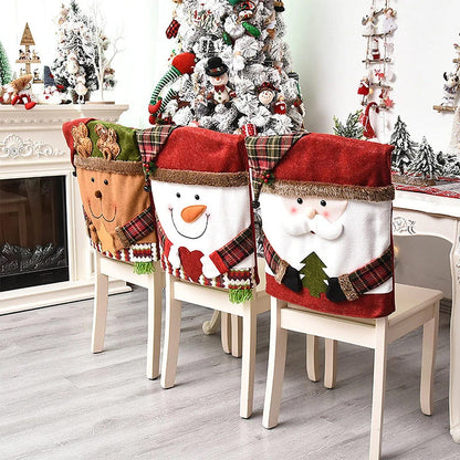 🎅✨Christmas Themed Chair Cover