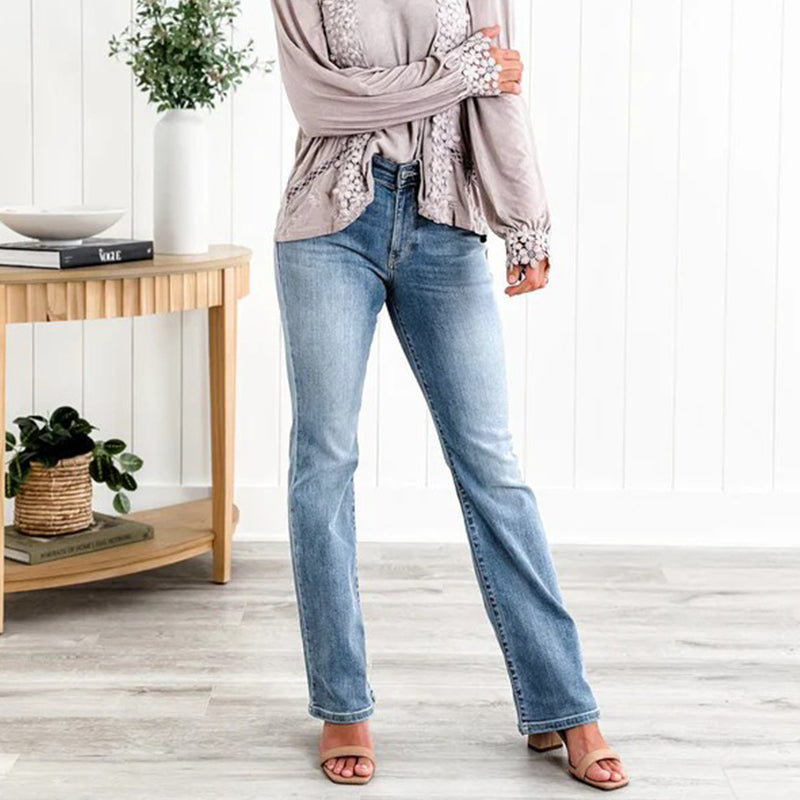 👖 60% OFF NOW! ✨ High Stretch Tummy Control Jeans - Sculpting Waist Technology with Comfortable Fit for All-Day Wear 🌟🛍️