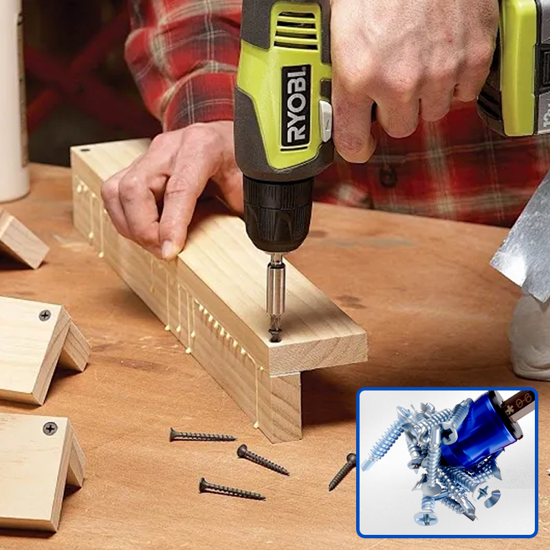 🔥While Supplies Last 50% OFF!🎉 3-in-1 Screwdriver Head Magnetic Ring