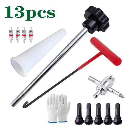 🔥Hot Sale🔥Quick Change Car Tire Valve Tool Kit (50% OFF)