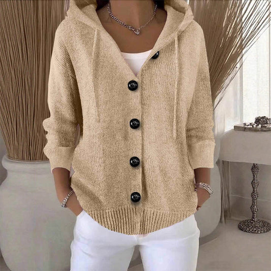 💖LAST DAY PROMOTION - 50%OFF 💖Women’s Solid Color Long Sleeve Cardigan