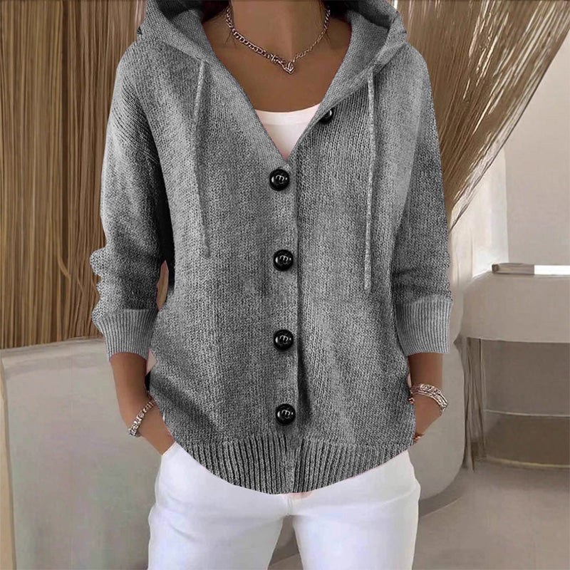 💖LAST DAY PROMOTION - 50%OFF 💖Women’s Solid Color Long Sleeve Cardigan