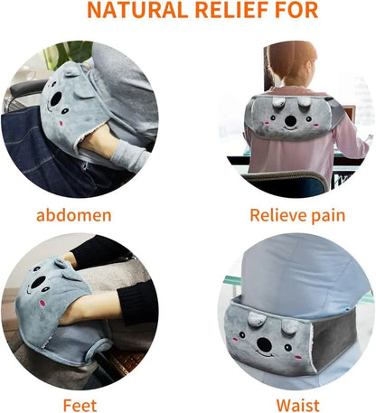 Plush Refillable Hot Water Bottle Belt