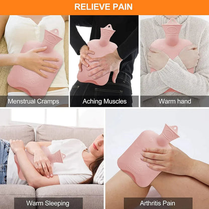 Plush Refillable Hot Water Bottle Belt