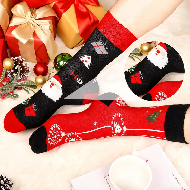 💖Christmas Sale 50% OFF🧦24 Pairs of Christmas Socks Advent Calendar For Children