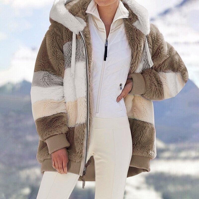 🎅Hot Sale 50% OFF🔥Contrasting Padded Coat🐑