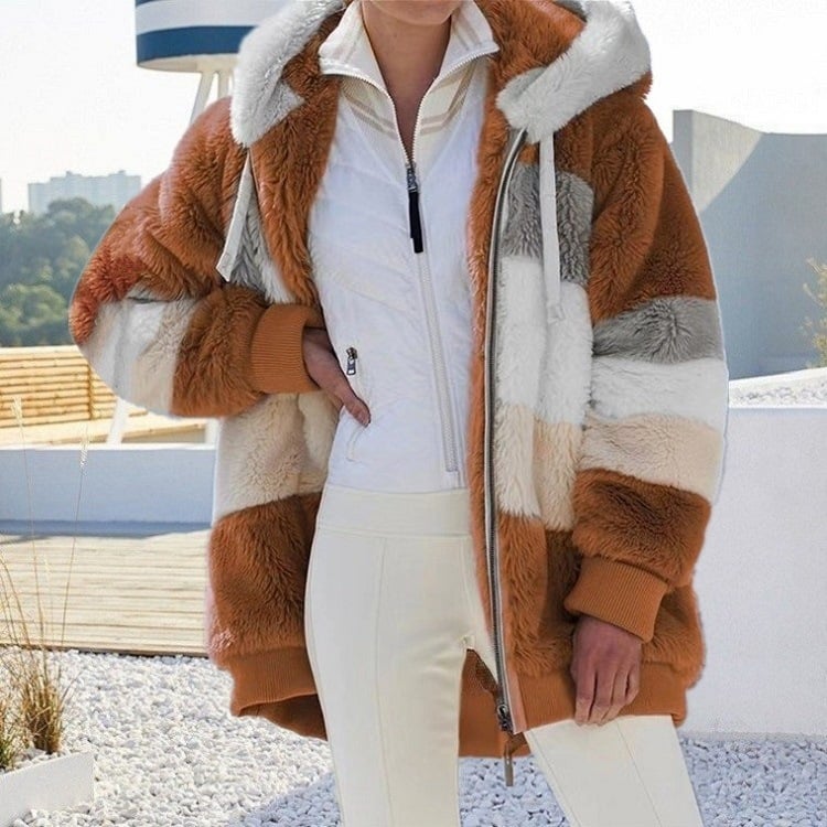 🎅Hot Sale 50% OFF🔥Contrasting Padded Coat🐑