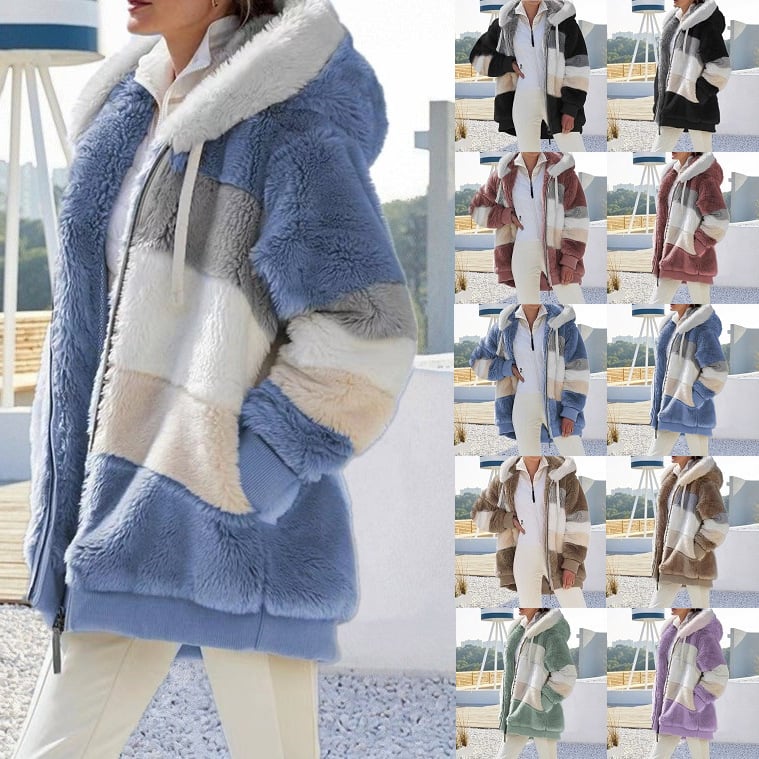 🎅Hot Sale 50% OFF🔥Contrasting Padded Coat🐑