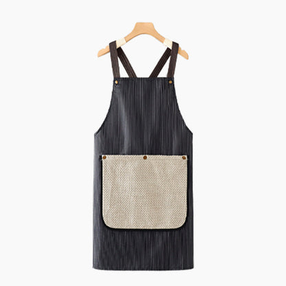 🔥Last day of the limited-time 50% off sale!🔥Cross-Back Waterproof Apron with Detachable Hand Towel