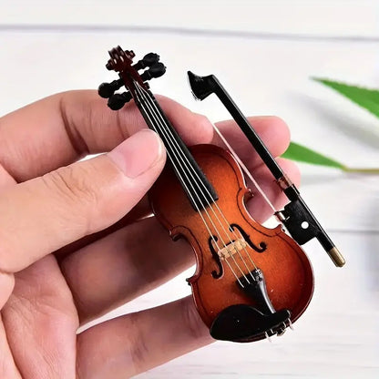 ✨🎅Last-Minute Christmas Offers 🎻⏰Mini Violin Model Ornament - Graduation Gift