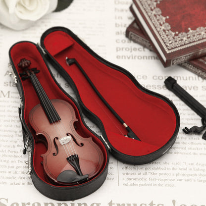 ✨🎅Last-Minute Christmas Offers 🎻⏰Mini Violin Model Ornament - Graduation Gift