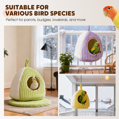 Hanging Bird Nest for Winter Warmth