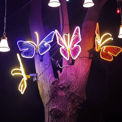 Dynamic Waterproof LED Butterfly Garden Lights