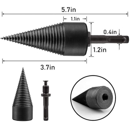 🎁Hot Sale 50% OFF⏳Hex Shank Firewood Drill Bit🪓😮