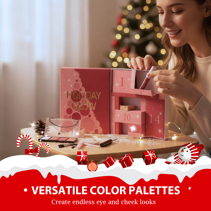 🎄💝Xmas Sale: 50% Off✨【Makeup Advent Calendar Gift Set】✨ — All-in-one kit with 40-color eyeshadow palette & daily surprises!💄