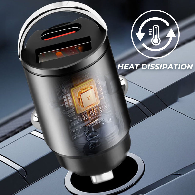 ⏳Limited-time 50% off⏰100W Stealth Car Fast Charger🔋