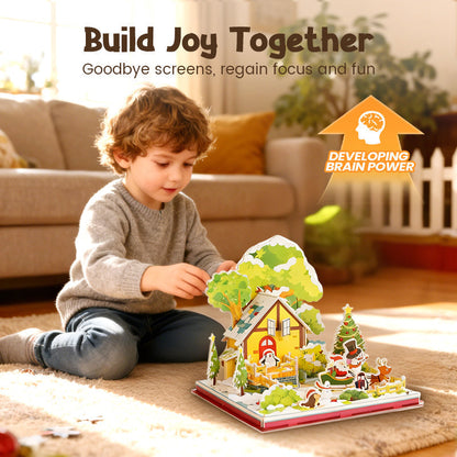🎁Christmas Limited-Time Offer - 50% Off🧩3D DIY Christmas Puzzle Kit