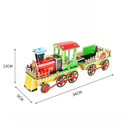 🎁Christmas Limited-Time Offer - 50% Off🧩3D DIY Christmas Puzzle Kit