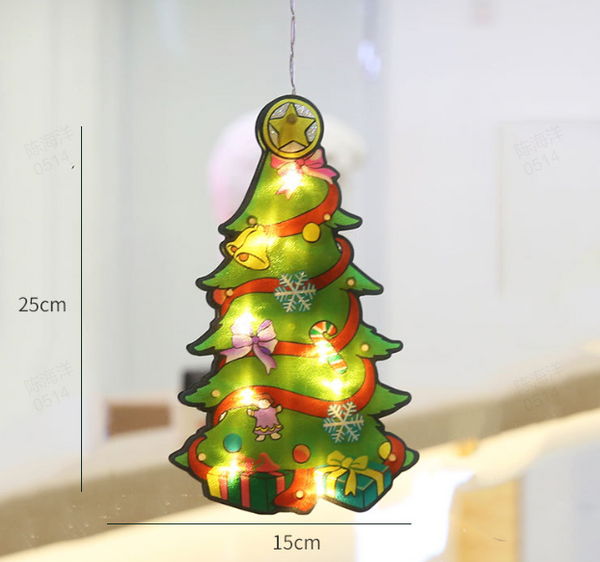 ⛄Christmas Pre-Sale 50% OFF🎄 Christmas Window Hanging Lights💡Christmas Window Hanging Lights