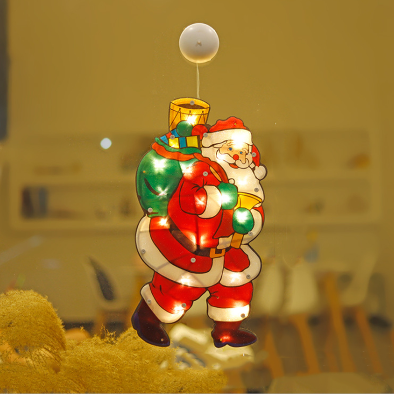 ⛄Christmas Pre-Sale 50% OFF🎄 Christmas Window Hanging Lights💡Christmas Window Hanging Lights