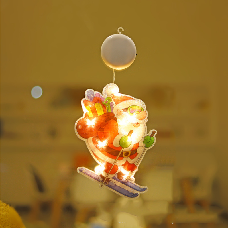 ⛄Christmas Pre-Sale 50% OFF🎄 Christmas Window Hanging Lights💡Christmas Window Hanging Lights