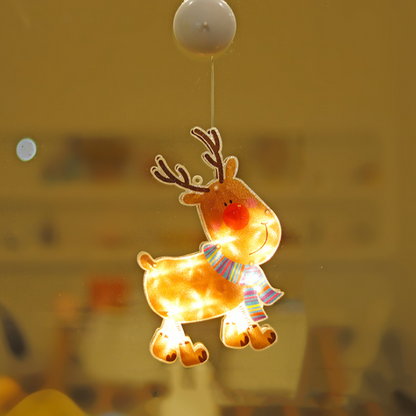 ⛄Christmas Pre-Sale 50% OFF🎄 Christmas Window Hanging Lights💡Christmas Window Hanging Lights