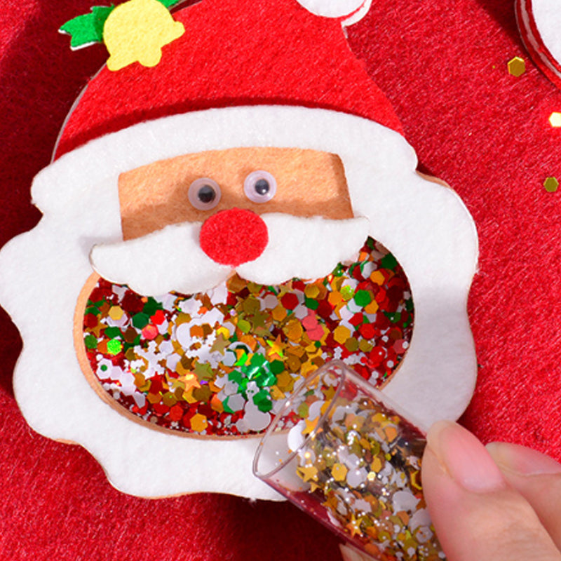 🎄Xmas Hot Sale 50% OFF- ✨【DIY Christmas Shaker Ornament Craft Kit】✨- 6pcs