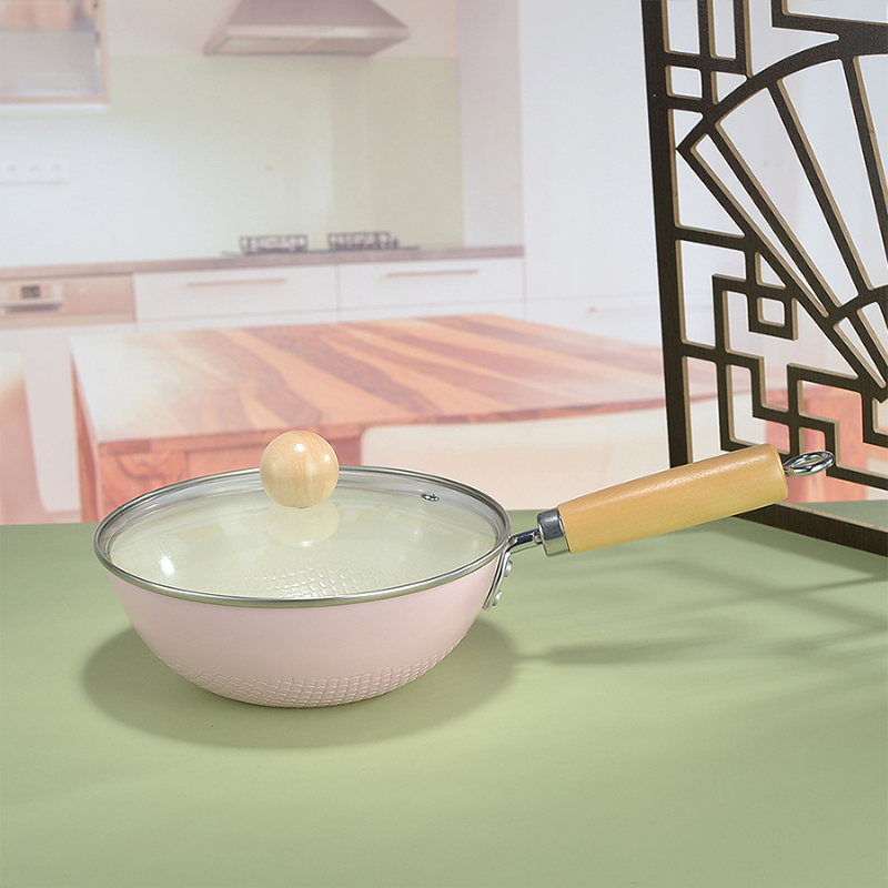 Lightweight Ceramic Non-Stick Wok Pan