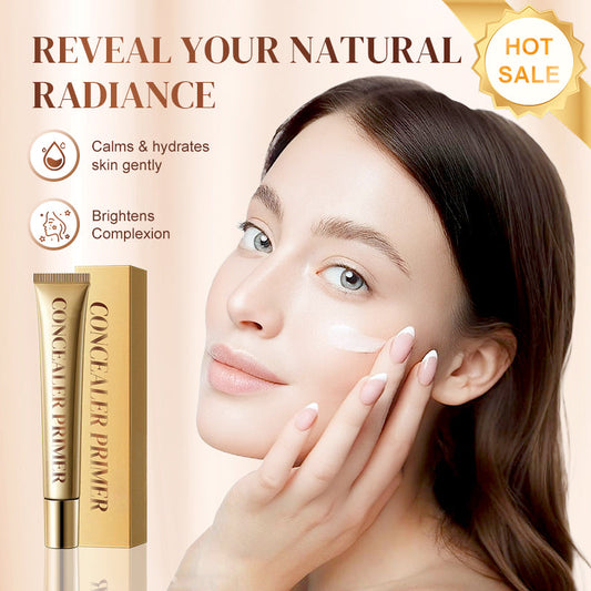 🎄Christmas Skincare Season Natural Glow Brightening Concealer Primer