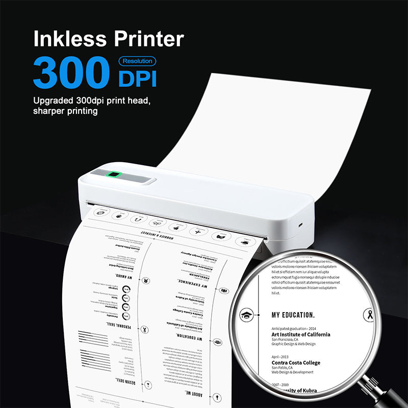 ⌛ Nur noch 3 Tage – 50 % auf alles! ⏰Portable Bluetooth Thermal Printer