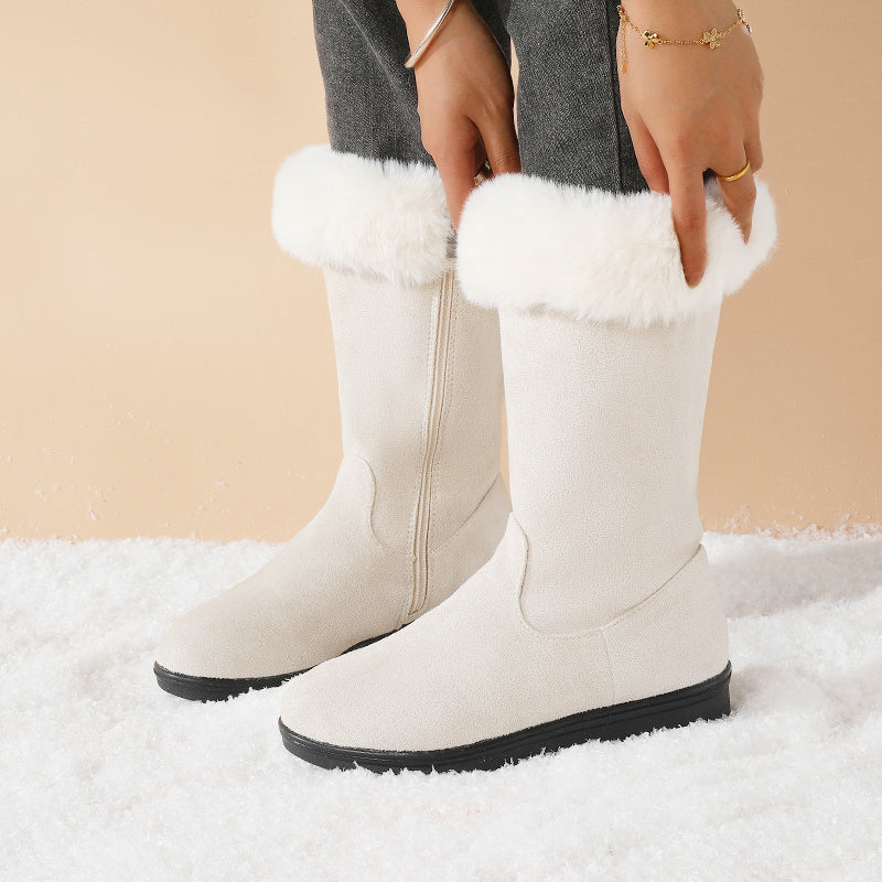 ⏳Limited-time 50% off⏰Women's Mid Calf Winter Boots👢