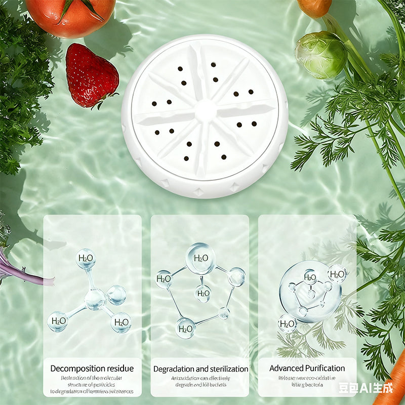 Effortless Vortex Fruit & Veggie Washer